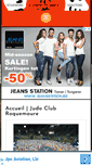Mobile Screenshot of judoclubroquemaure.com